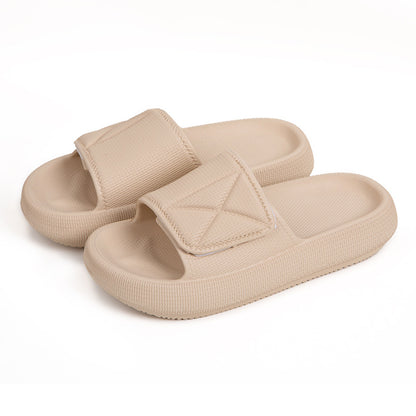 Slipper Velcro Platform Female Summer Couple Bathroom Home Bath Eva Slippers